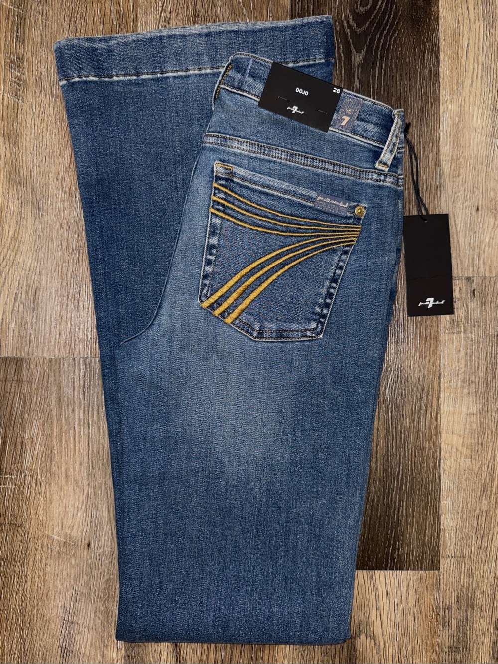 NWT 7 For All Mankind Dojo Jeans 7FAMK